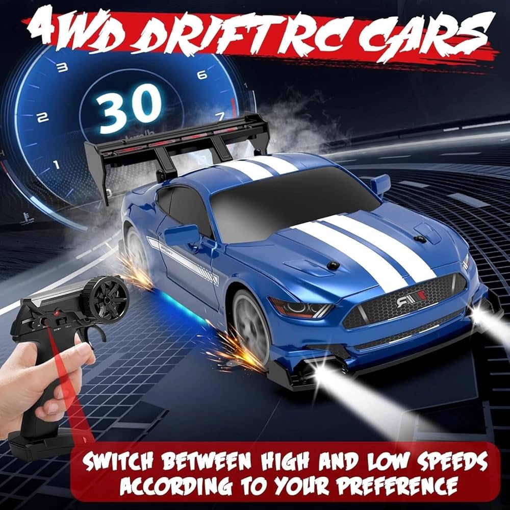 Turbo Remote Controlled Car - 35km/hr Speed